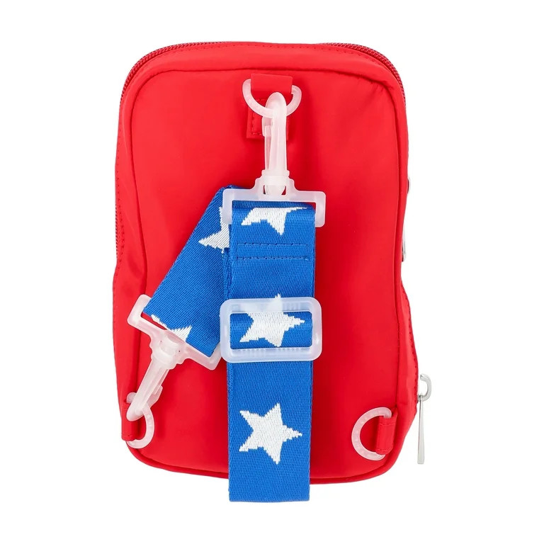 Women's Patriotic Square Sling Bag, Red Engine - Walmart.com | Walmart (US)
