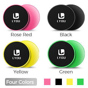 LYOU Exercise Sliders, Multi-Function Core Sliders: Dual Sided Exercise Disc for Enhancing Coordi... | Amazon (US)