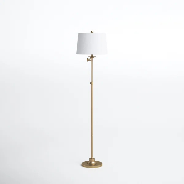 Rosalie 64.25" Swing Arm Floor Lamp | Wayfair North America