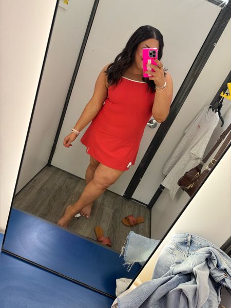Love this athletic dress - the fit and color are perfect! I’m loving the reds this summer☀️🫶🏻

#LTKStyleTip #LTKFindsUnder50 #LTKMidsize