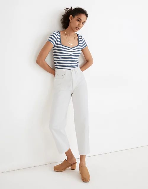 Balloon Jeans in Tile White | Madewell