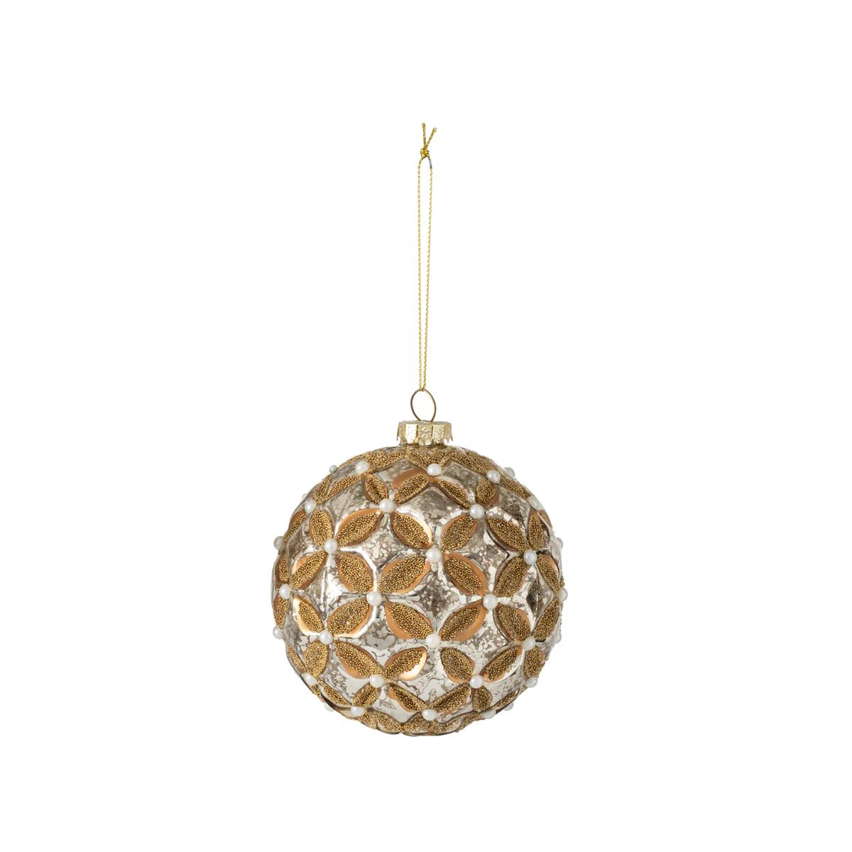 Beaded Glass Ornament | Tuesday Made