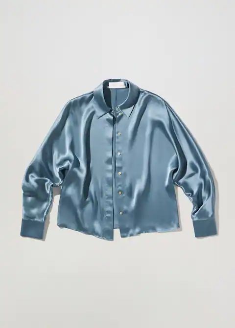 100% silk shirt | MANGO (US)