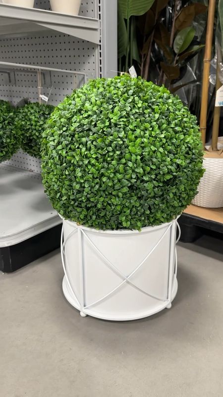 Under $40! Chic with planters available in 3 different sizes. I grabbed all 3 for our new house 😍 front porch patio outdoor planters round planter 

#LTKsalealert #LTKfindsunder50 #LTKhome