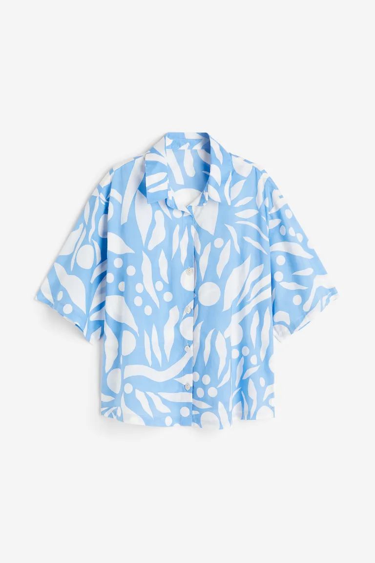 Crêped Beach Shirt | H&M (US + CA)