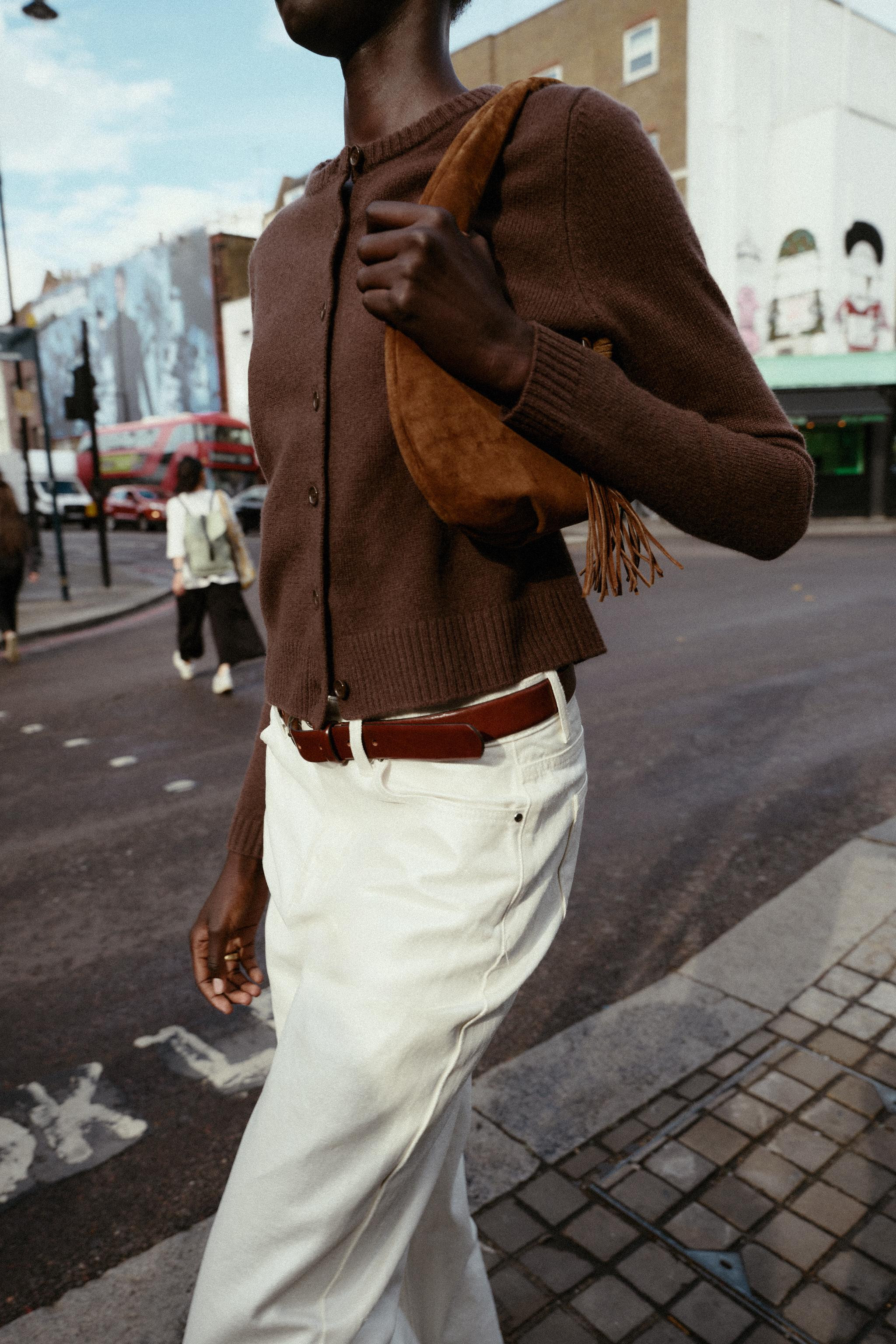 100% WOOL PLAIN KNIT CARDIGAN | Zara UK