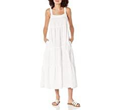 The Drop Women's Britt Tiered Maxi Tent Dress | Amazon (US)
