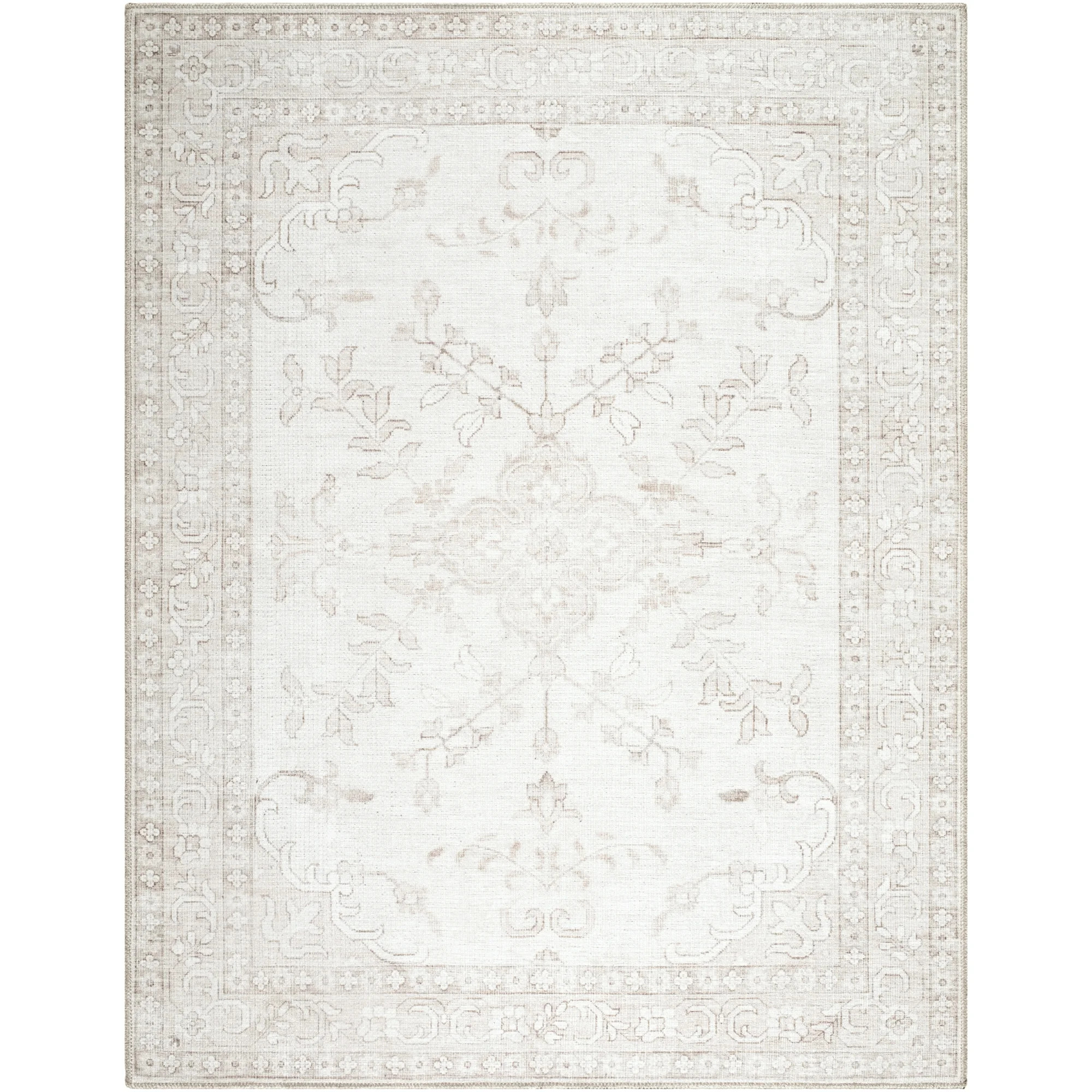 My Texas House Pearl 5'3" x 7' Washable Area Rug | Walmart (US)
