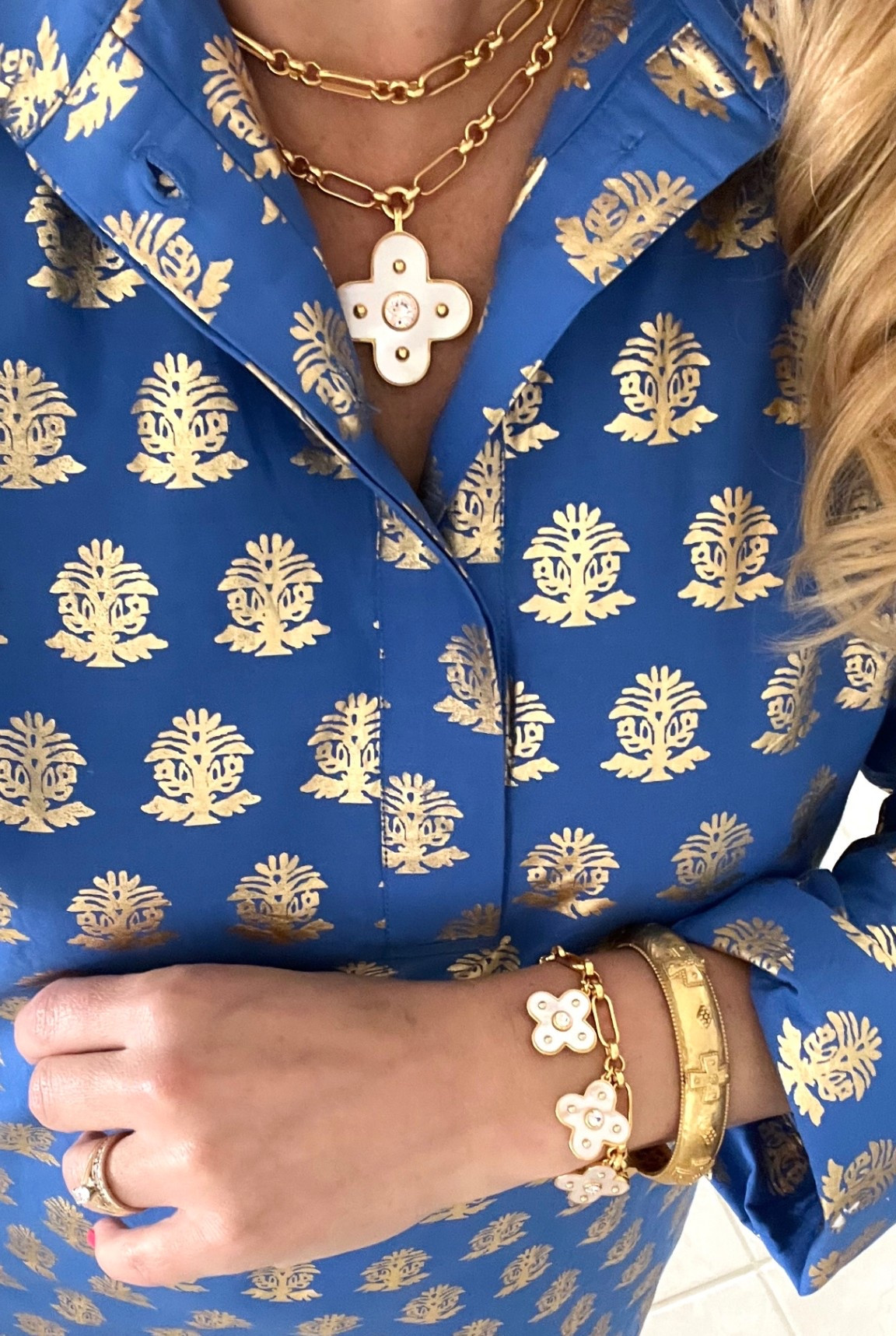 If you’re looking for the ultimate Mother’s Day gift, these Julie Vos bracelets and necklace are amazing.

The quality is exquisite!

Pair the jewelry with this dress for a preppy look.


#LTKSeasonal #LTKOver40 #LTKMothersDay #LTKWorkwear #LTKTravel #LTKgrwm #LTKootd #LTKWedding #LTKSwim #LTKFestival