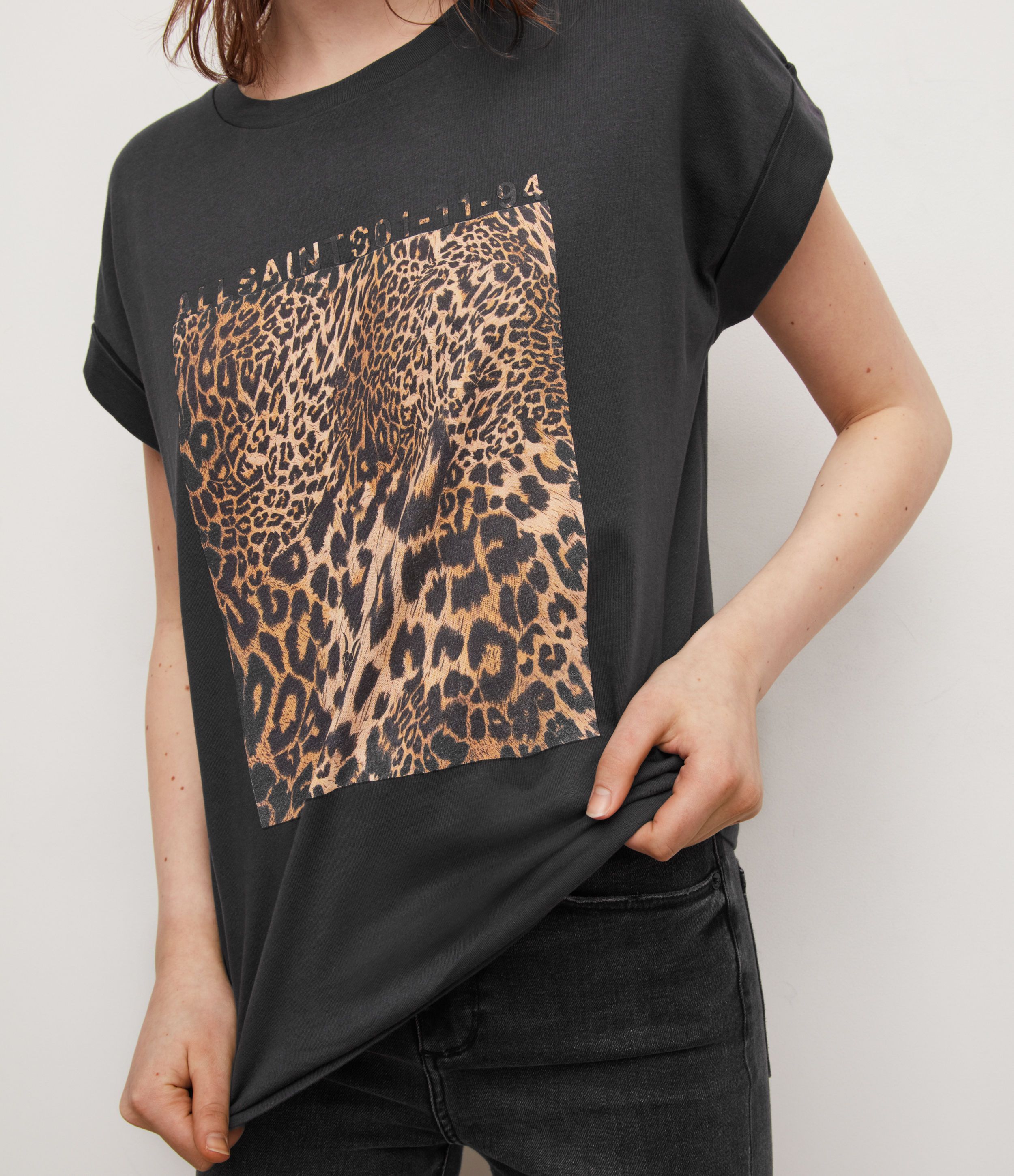 Capso Kiku Imogen Boyfriend T-Shirt | AllSaints US