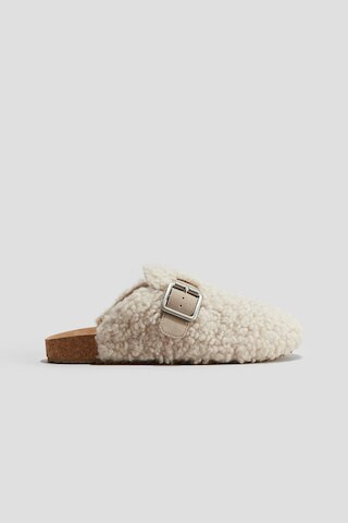 H & M - Teddy Fleece Slippers - Light Beige | H&M (US + CA)