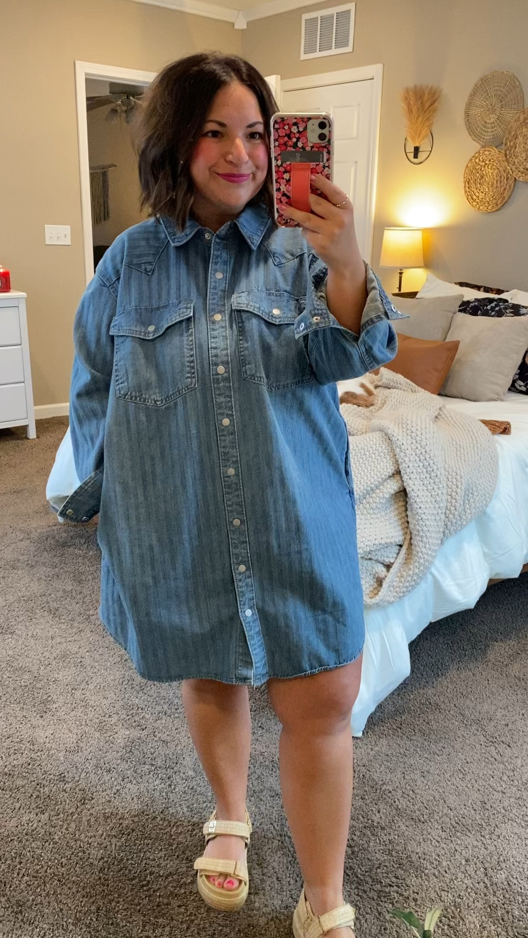 Denim dresses are trending this Spring! They’re stylish and versatile & make the best teacher ootd!

sandals: fit true to size // wearing a 5
dress: fits true to size // wearing a large 

 #LTKMidsize #LTKStyleTip #LTKWorkwear