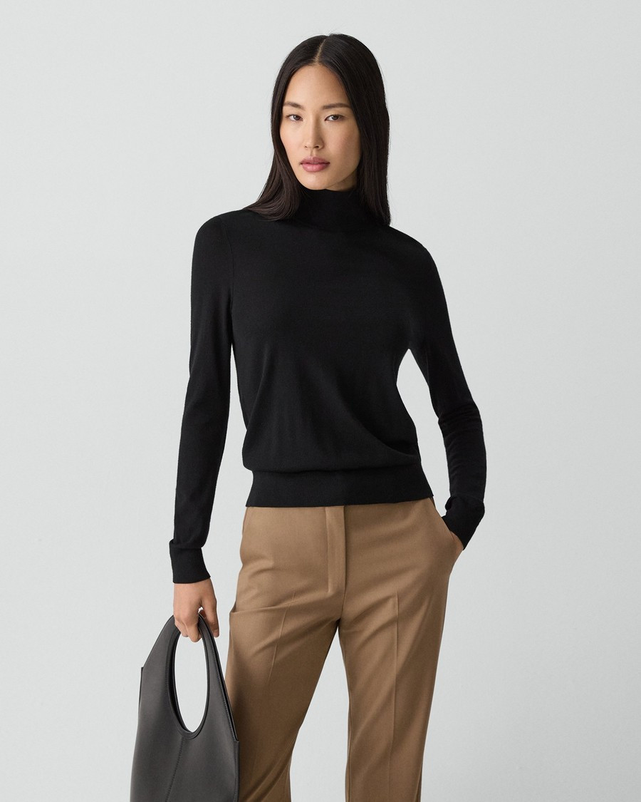 Turtleneck Sweater in Regal Wool | Theory