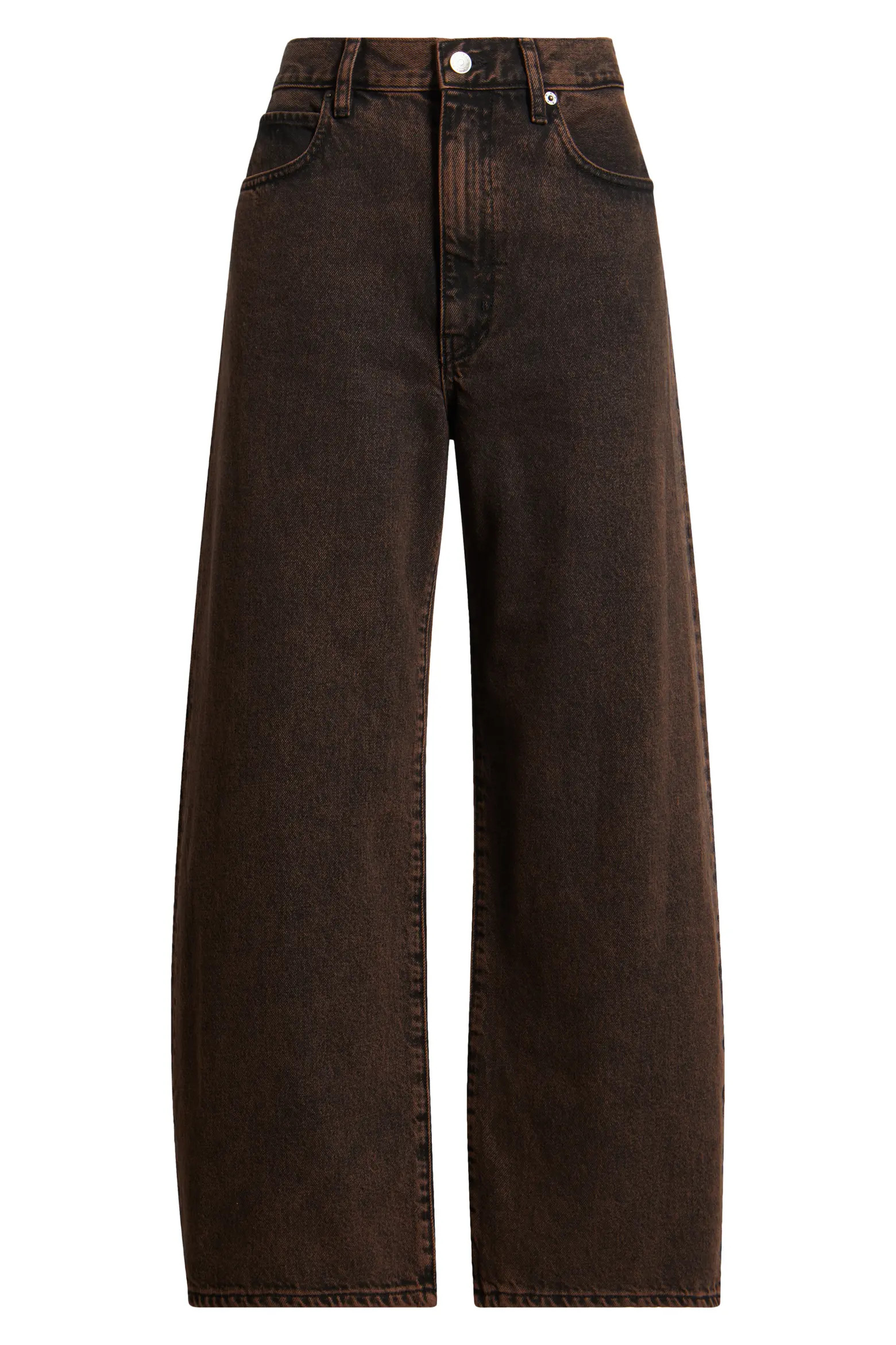 The Bow Crop Barrel Leg Jeans (Women) | Nordstrom | Nordstrom