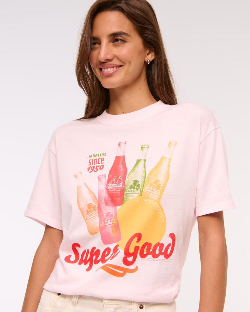 Oversized Jarritos Graphic Tee | Abercrombie & Fitch (US)