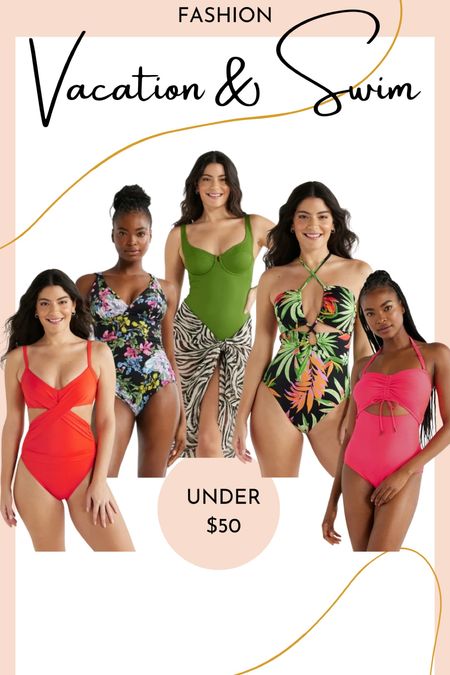 Get ready for Spring Break or your next vacation with these swimsuits under $50!

#LTKstyletip #LTKSeasonal #LTKfindsunder50