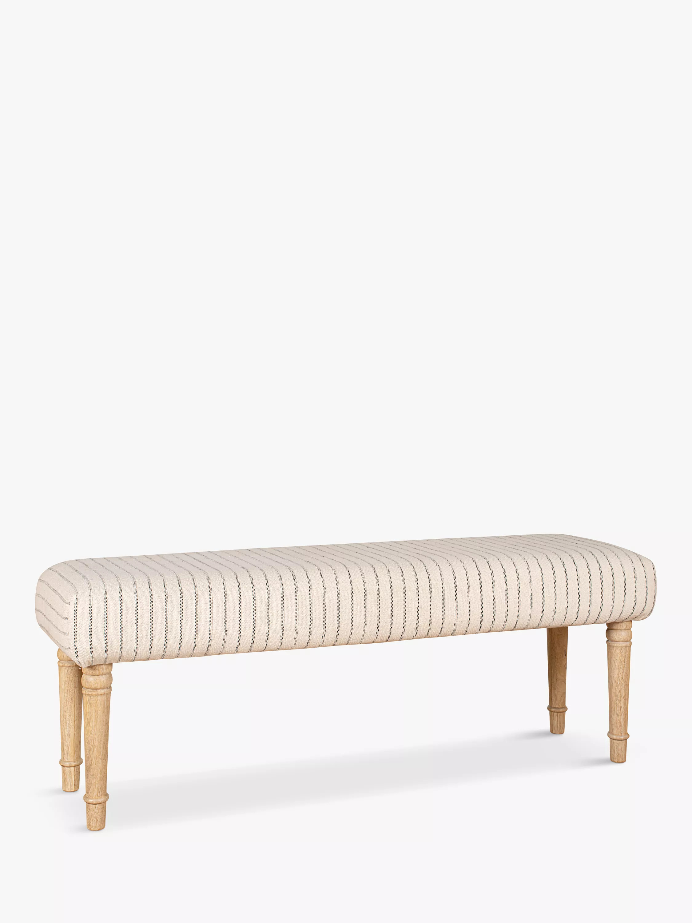 Sanja Stripe Bench, Natural | John Lewis (UK)