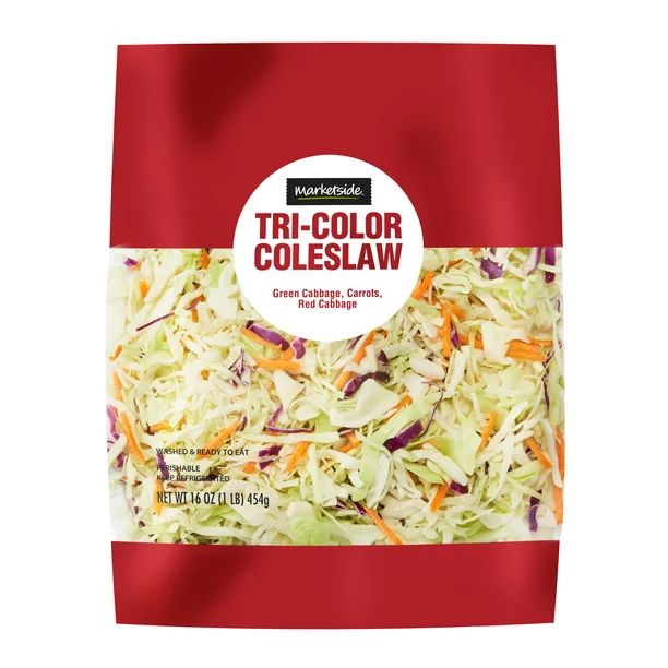 Marketside Tri-Color Cole Slaw, 16 oz - Walmart.com | Walmart (US)