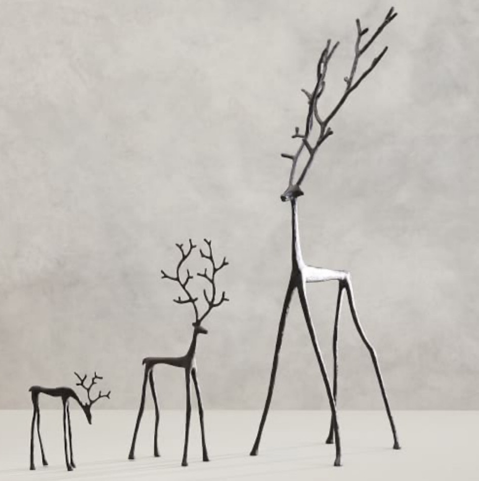 Beautiful brass & bronze reindeer Christmas decor options from Pottery Barn 🎅🏼

#LTKhome #LTKunder100 #LTKHoliday