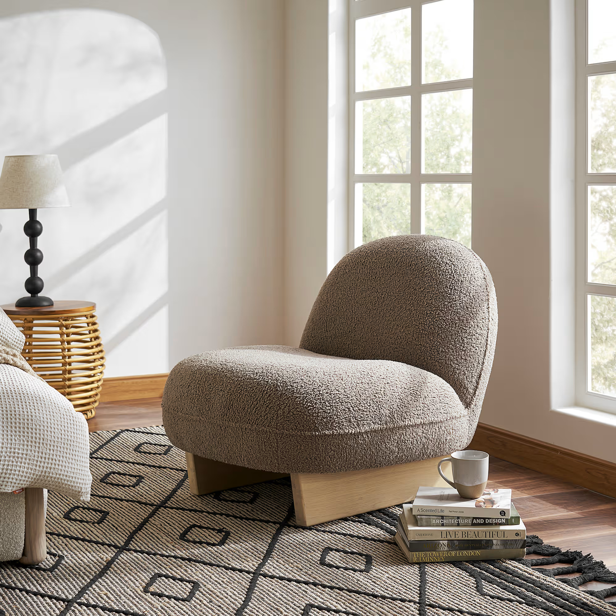 Ingrid Sherpa Chair | Castlery US | Castlery US