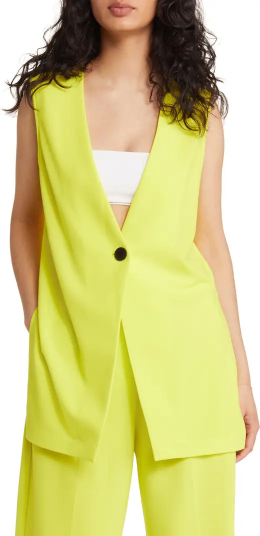 One-Button Vest | Nordstrom