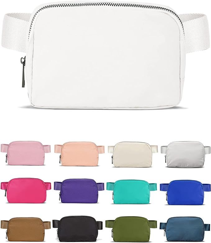 Fanny Pack Crossbody Bag Trendy Waterproof Small Sling Cross Body Purse for Women Men Fashion Wai... | Amazon (US)