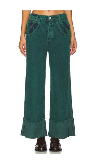 Final Countdown Wide Leg In Luke Green | Revolve Clothing (Global)