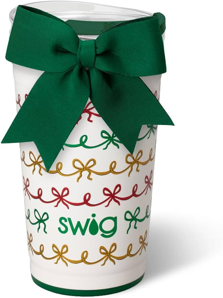 Swig Life 24oz Party Cup, Stackable Insulated Travel Coffee Tumbler with EZ Slider Lid, Cup Holde... | Amazon (US)