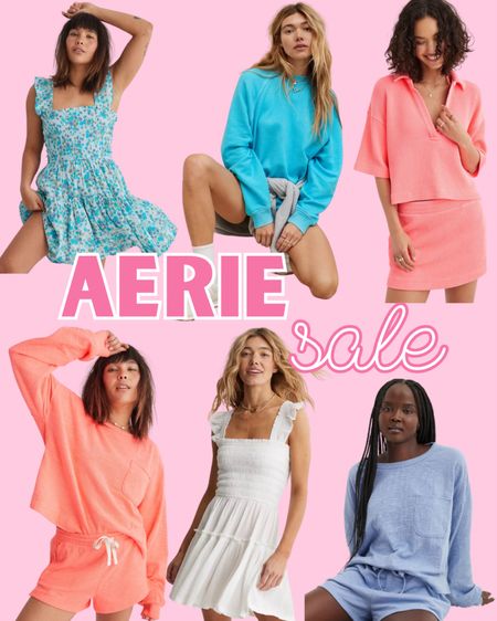 Aerie sale is happening now! I snagged everything except the white dress. Can’t wait to share a try on haul! 

#LTKfindsunder50 #LTKsalealert