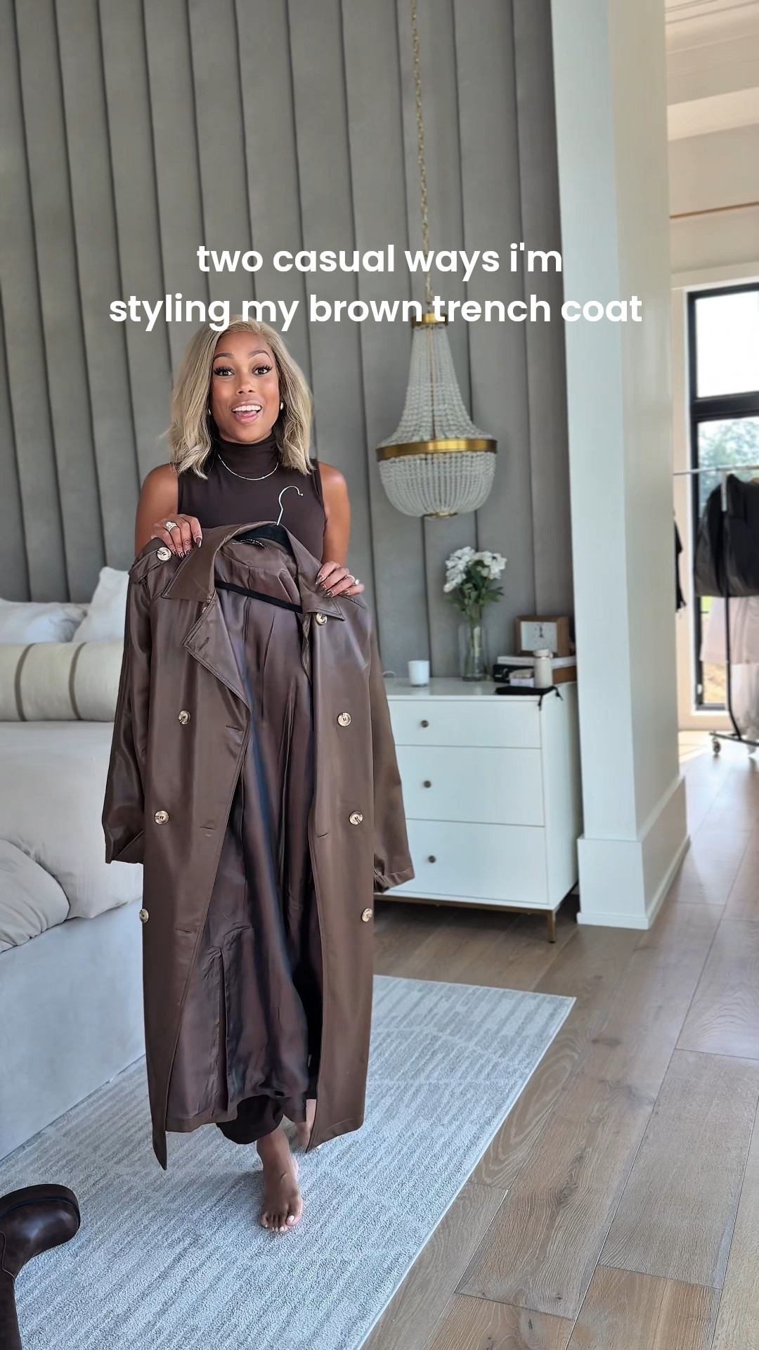 brown trench coat styled casually for the falll! 

#LTKTall #LTKStyleTip #LTKFallSale
