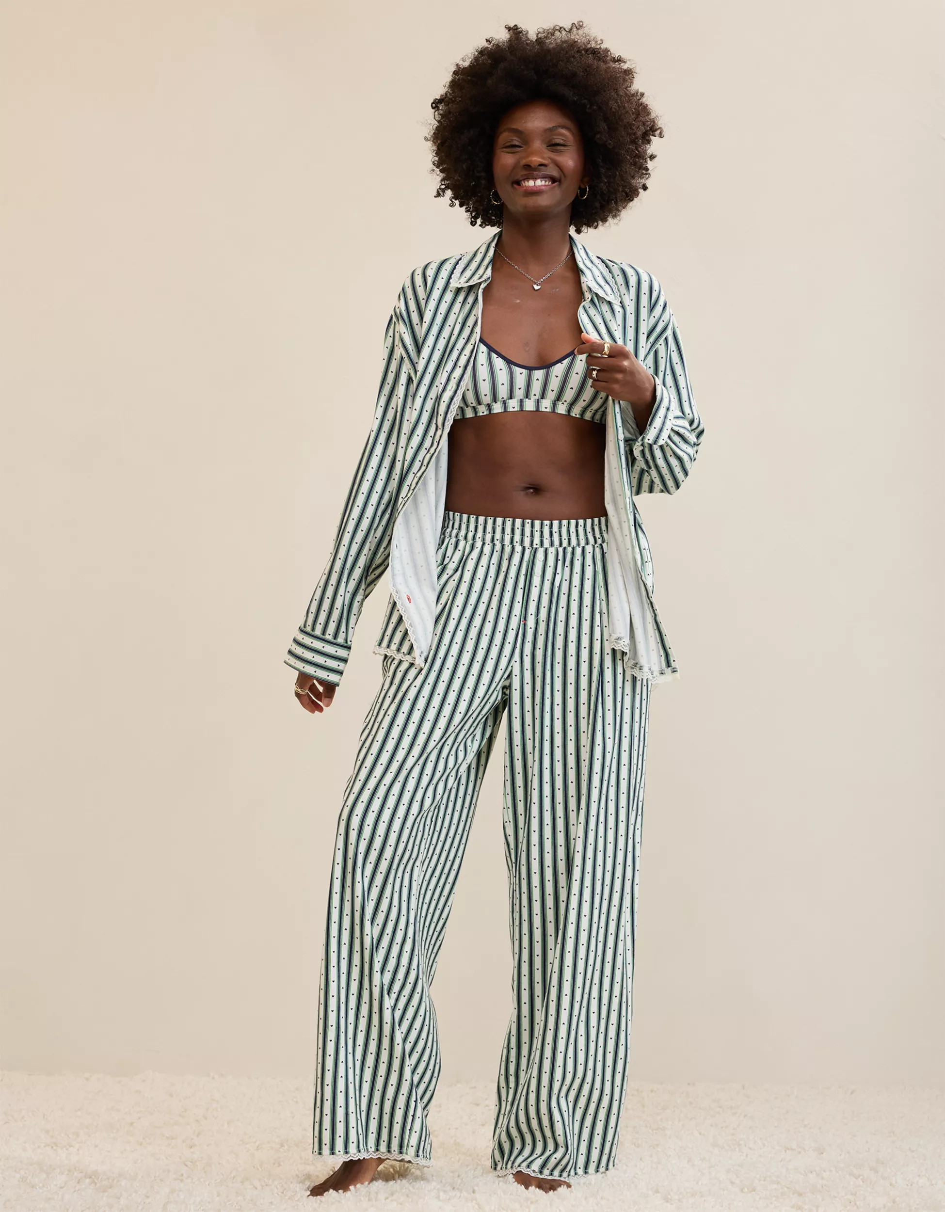 Aerie Flannel Trouser PJ | American Eagle Outfitters (US & CA)