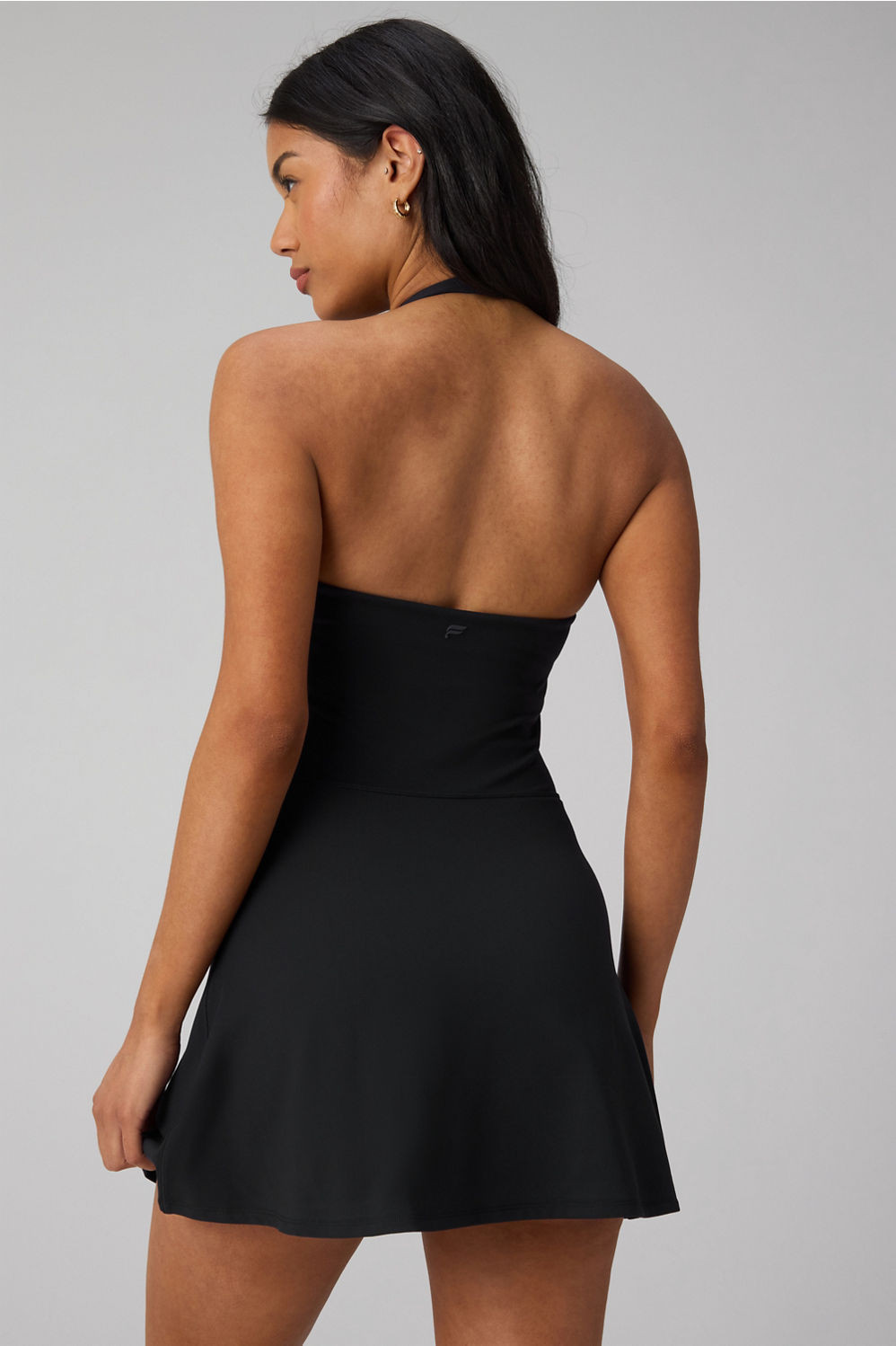 PureLuxe Halter Ultra Mini Dress | Fabletics