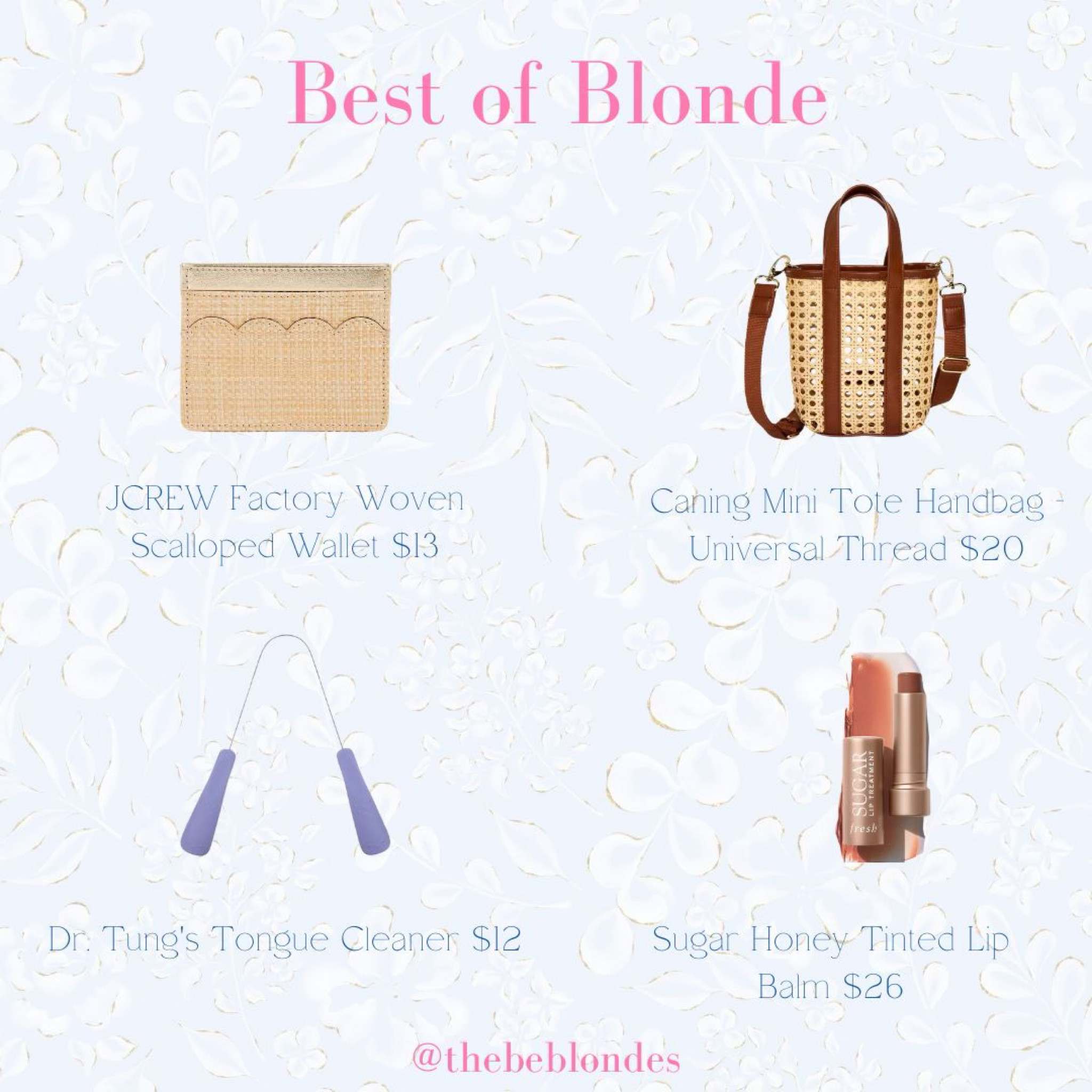 Happy Best of Blonde girls!!! This week we’re hitting all things purse necessities!! 👏🏼

#LTKfindsunder50 #LTKfindsunder100 #LTKbeauty