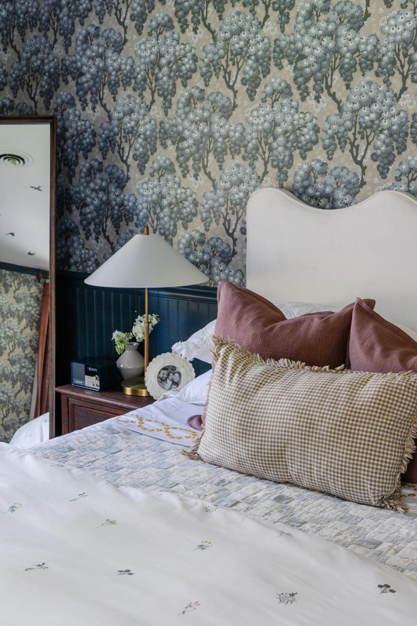 See our blog blesserhouse.com for wallpaper sources and how we transformed our daughter’s little girl room to this pre-teen Swedish bedroom! 

#Wallpaper #PlaidRug #cozybedding #quilt #urbanoutfitters #GirlsColonialRoom #ColonialGirlsRoom #SwedishDecor #VintageDecor #magnoliastems #burlwood #diy #preteen #teenbedroom #vintage #cottage  

Scandinavian-inspired bedroom
Nordic-inspired bedroom
Rustic girls' bedroom
Vintage girls' bedroom
Cottage-style girls' bedroom
Swedish bedroom decor
Nordic decor for girls' room
Rustic decor for girls' room
Vintage decor for girls' room
Shabby chic girls' bedroom
Pastel girls' bedroom
Floral girls' bedroom
Whimsical girls' bedroom
Wooden furniture for girls' bedroom

#LTKhome #LTKkids #LTKstyletip