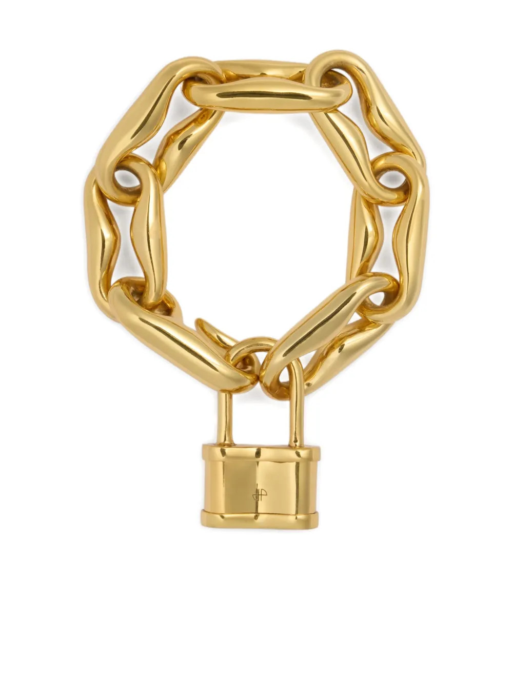 Patou Padlock Chain Bracelet | Gold | FARFETCH FR | Farfetch Global
