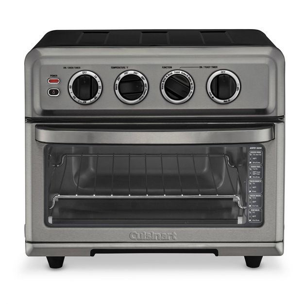 Cuisinart AirFryer Toaster Oven with Grill - Black Stainless - TOA-70BKS | Target