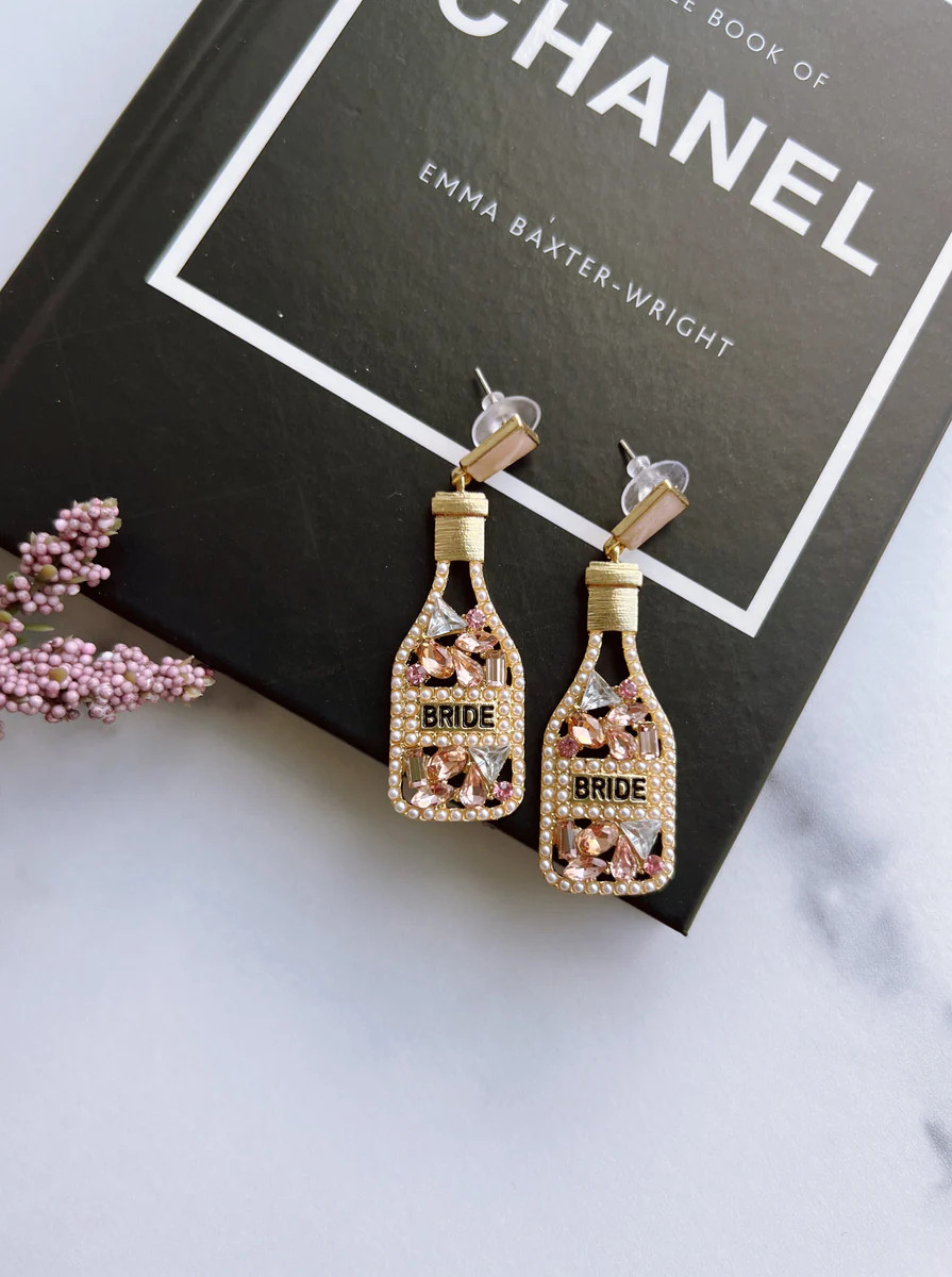 BOTTLE SERVICE BRIDE EARRINGS | raëliv