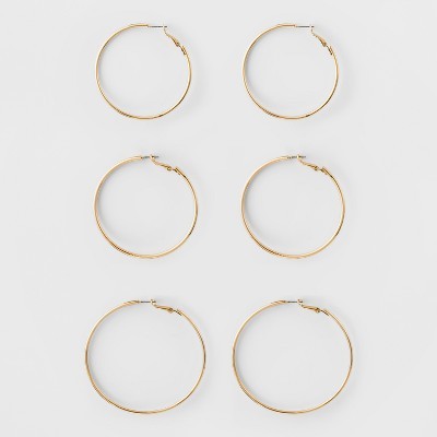 Target/Clothing, Shoes & Accessories/Accessories/Jewelry/Earrings‎Shop all A New DayHoop Earrin... | Target