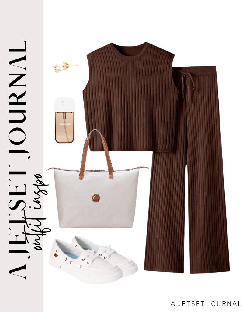 You will love this 2-piece matching lounge set from Imily Bela that perfectly matches Project Cloud’s canvas sneakers. This tote bag from DELSEY Paris looks awesome too! Spray Touchland’s fragrance mist and you’re ready to go.


#LTKSeasonal #LTKSaleAlert #LTKTravel 

 