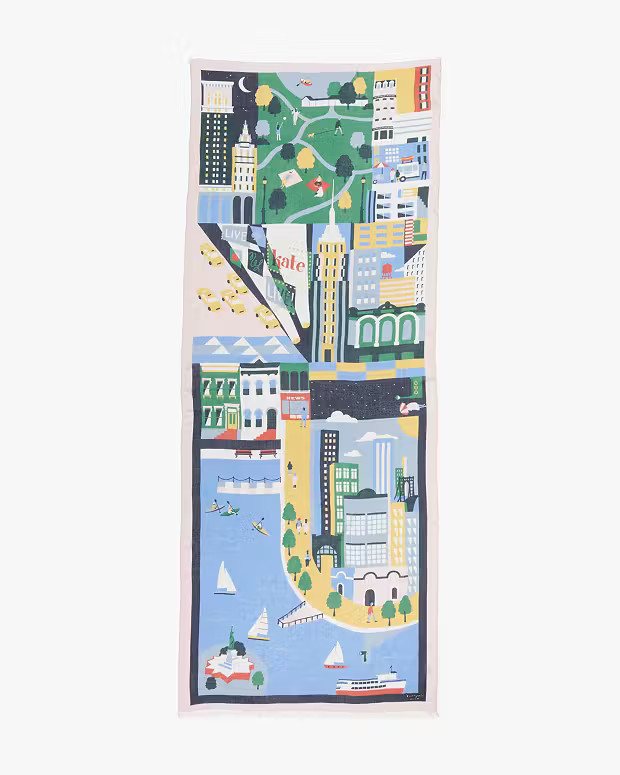 City Geo Oblong Scarf | Kate Spade (US)