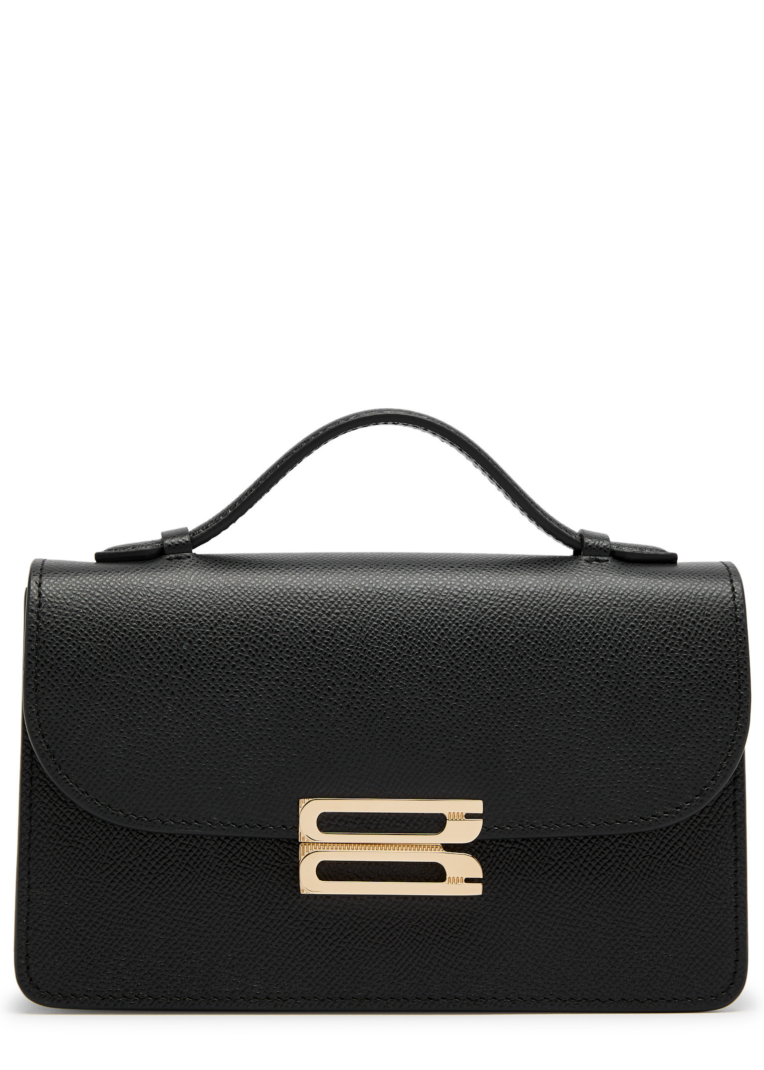 BBUCKLE MINI TOP HANDLE_16938_BLAC | Harvey Nichols