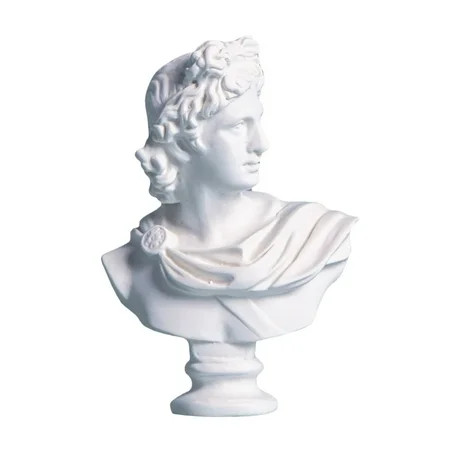 Bust Statue Sculpture Classic Greek Figure Head Statue Art Figurine | Walmart (US)