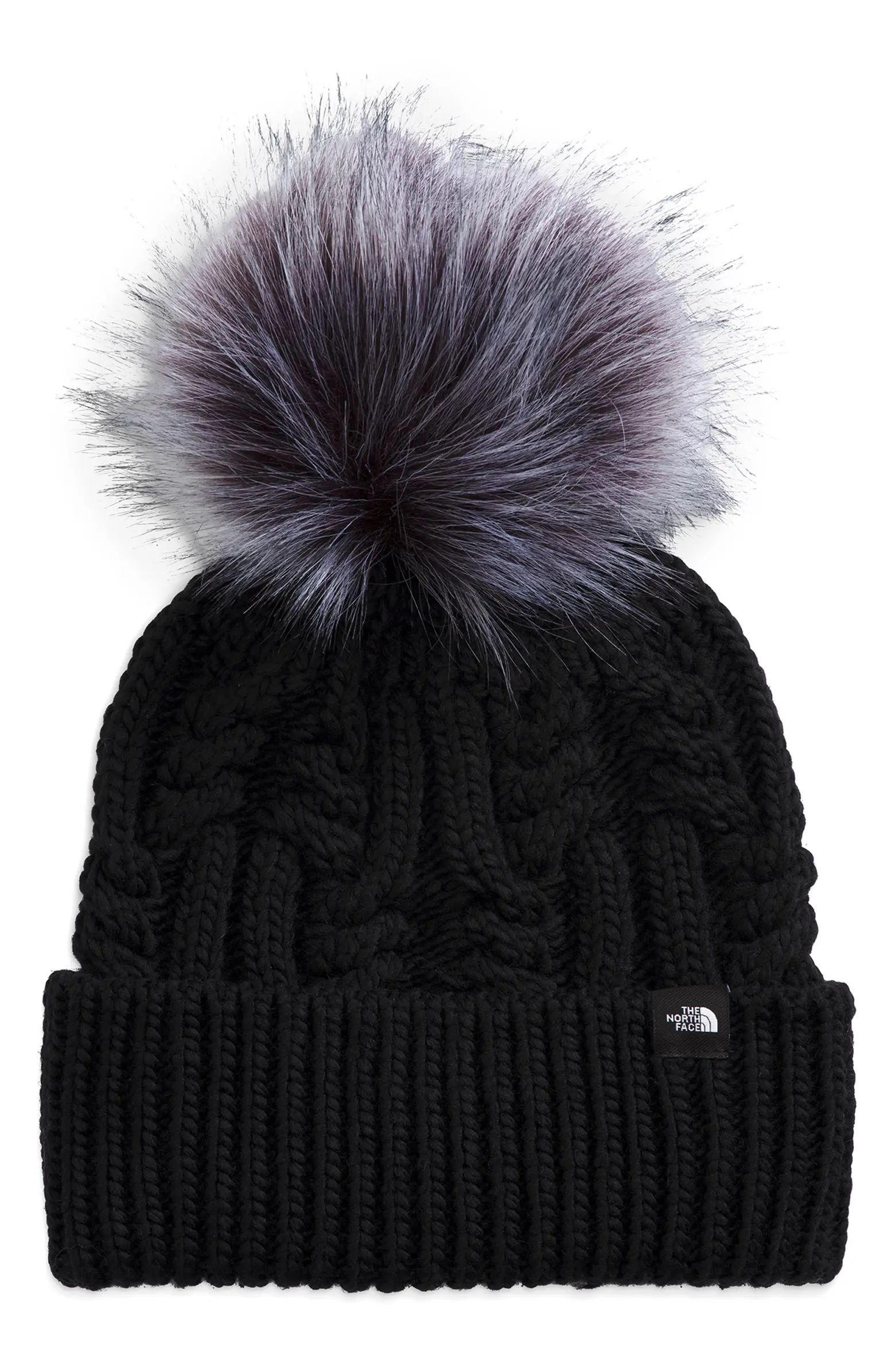 Kids Oh Mega Beanie with Faux Fur Pom | Nordstrom