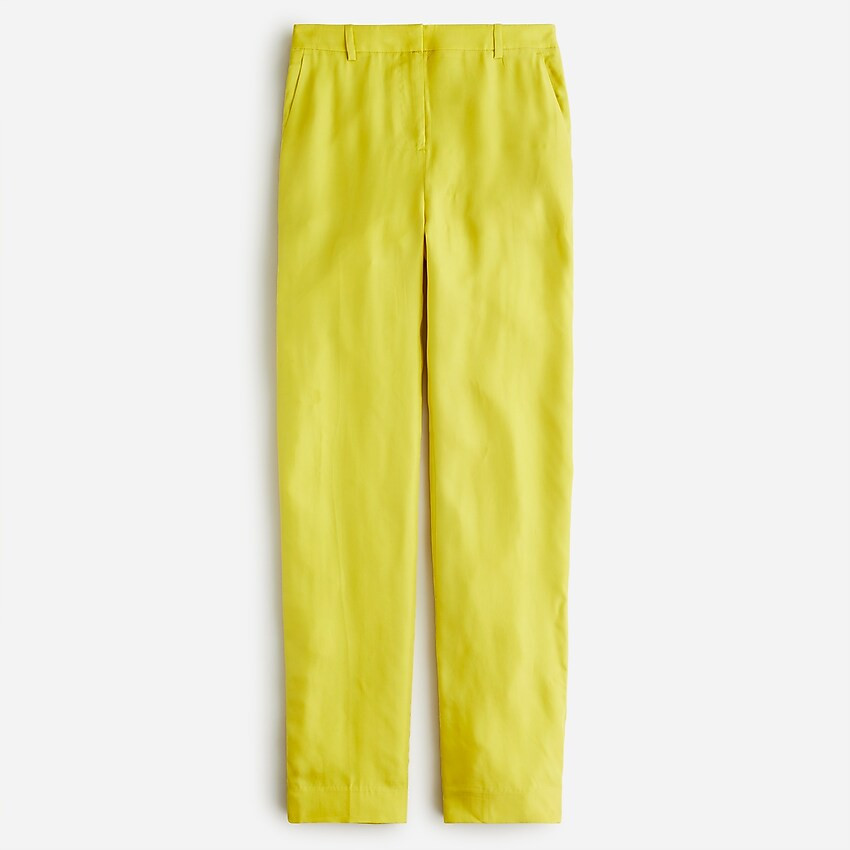 Drapey cupro trouser | J. Crew US