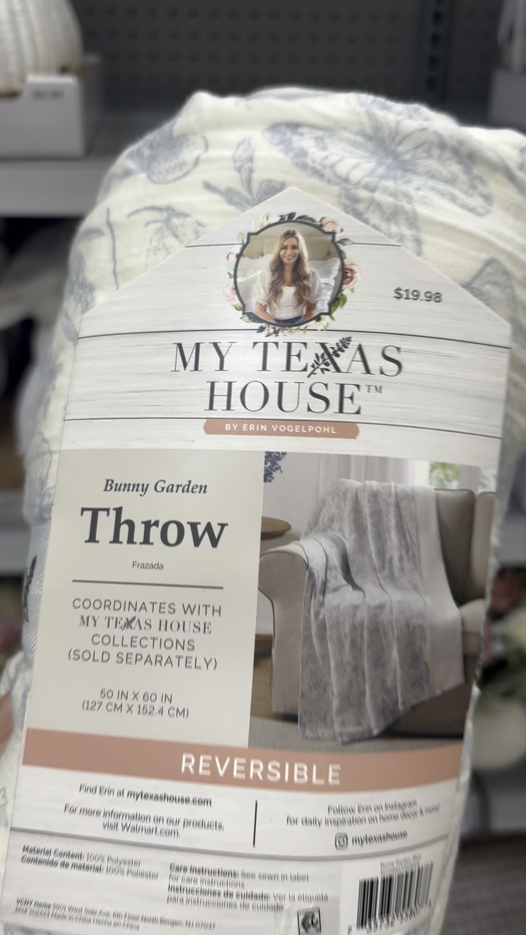 Matching blanket to the my Texas house Easter pillow 😍

#LTKMostLoved #LTKHome #LTKSeasonal