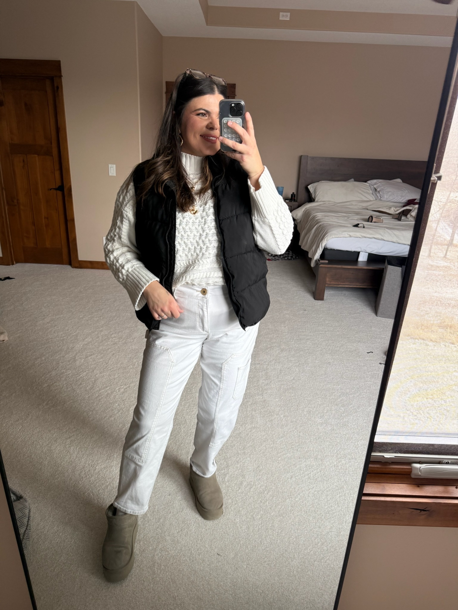 Brighten up the season with a stunning winter whites outfit. Cozy knits, sleek coats, and neutral layers come together for a fresh and sophisticated cold-weather look. Perfect for brunch, holiday outings, or winter getaways.

Winter whites. Neutral style. Cozy chic. Seasonal sophistication. Fresh winter fashion. Effortless elegance.

#LTKMidsize #LTKSeasonal #LTKStyleTip