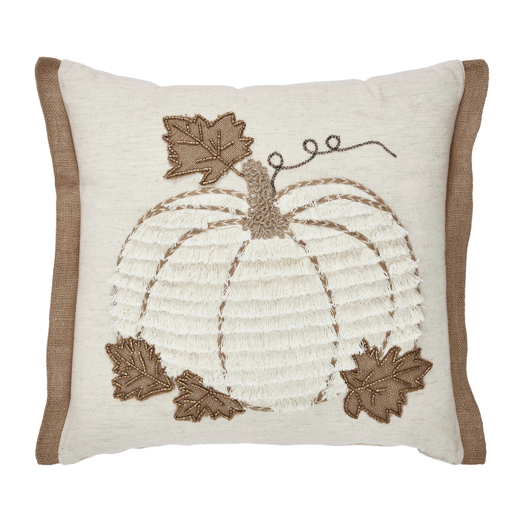 VHC Brands Pumpkin Bounty Cotton Reversible Throw Pillow | Wayfair | Wayfair North America