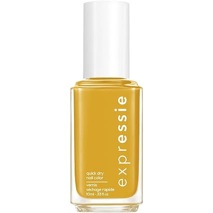 essie expressie Quick-Dry Vegan Nail Polish, Taxi Hopping, Acidic Yellow, 0.33 Ounce | Amazon (US)