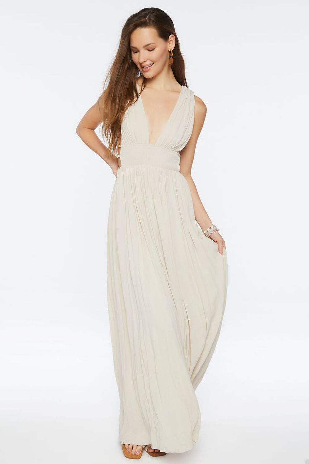 Plunging Maxi Dress | Forever 21 | Forever 21 (US)