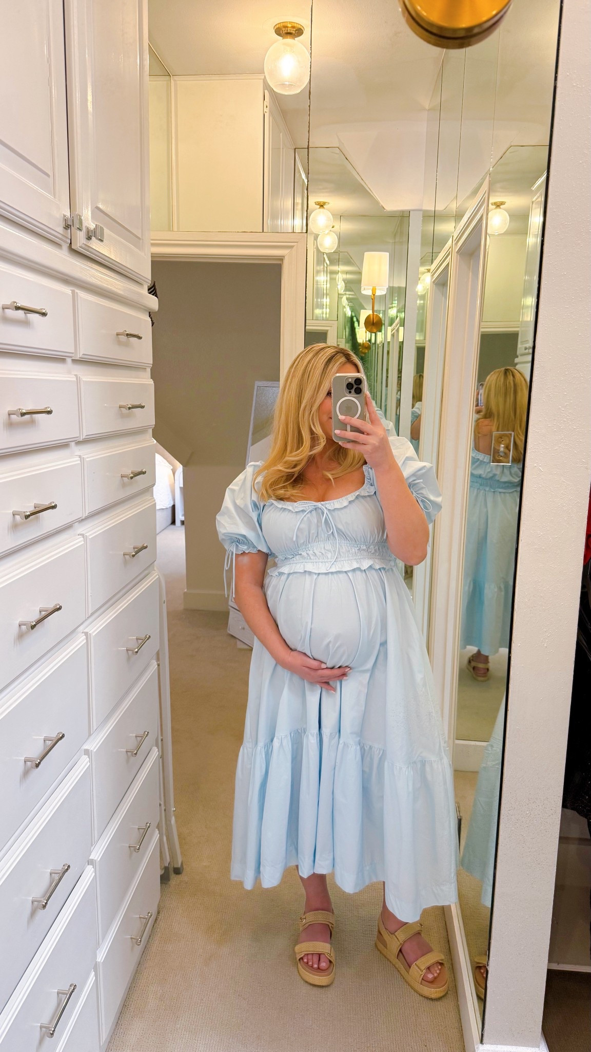 Bump friendly dress! Ready for Spring and Summer!

#bumpfriendly #babyshower #bluedress #springdress #outfitinspo

#LTKStyleTip #LTKBump #LTKWorkwear